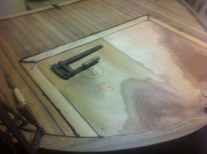 fabricación cubierta de teca