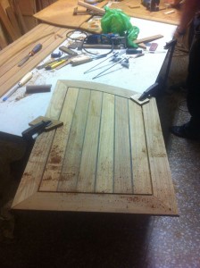 fabricación cubierta de teca